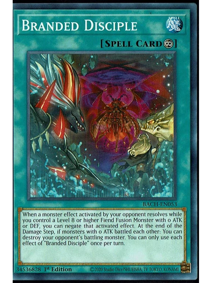 Branded Disciple - BACH-EN053 - Common 1st Edition 1