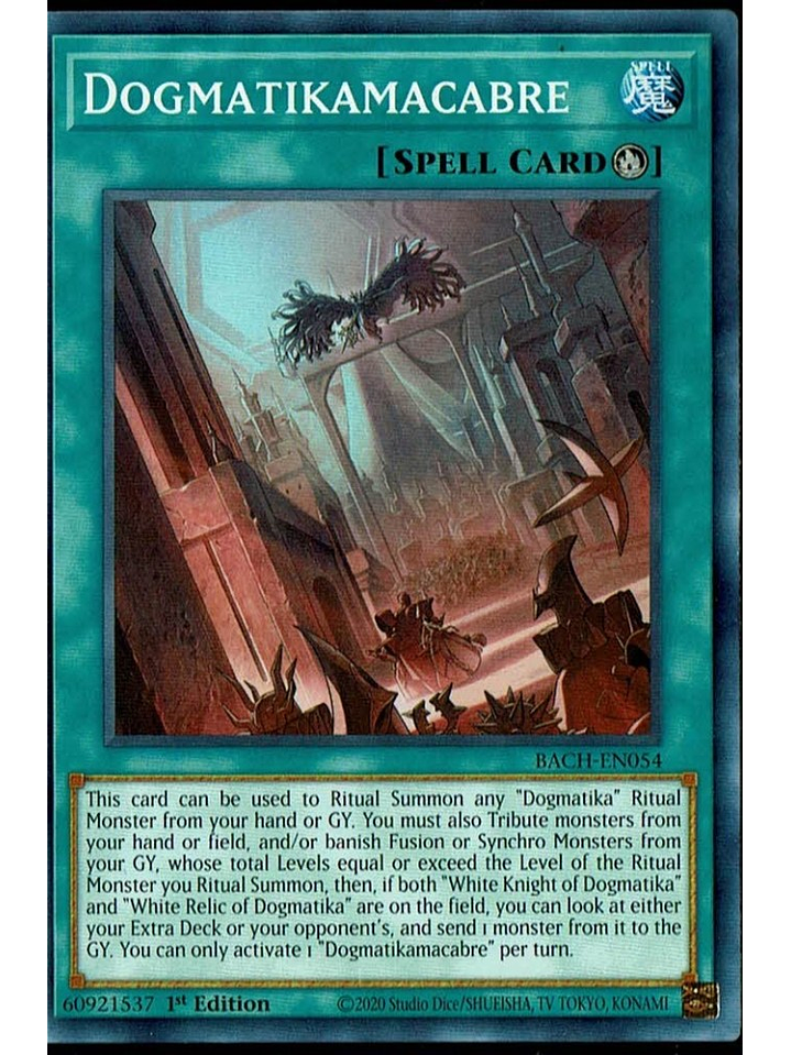 Dogmatikamacabre - BACH-EN054 - Common 1st Edition 1