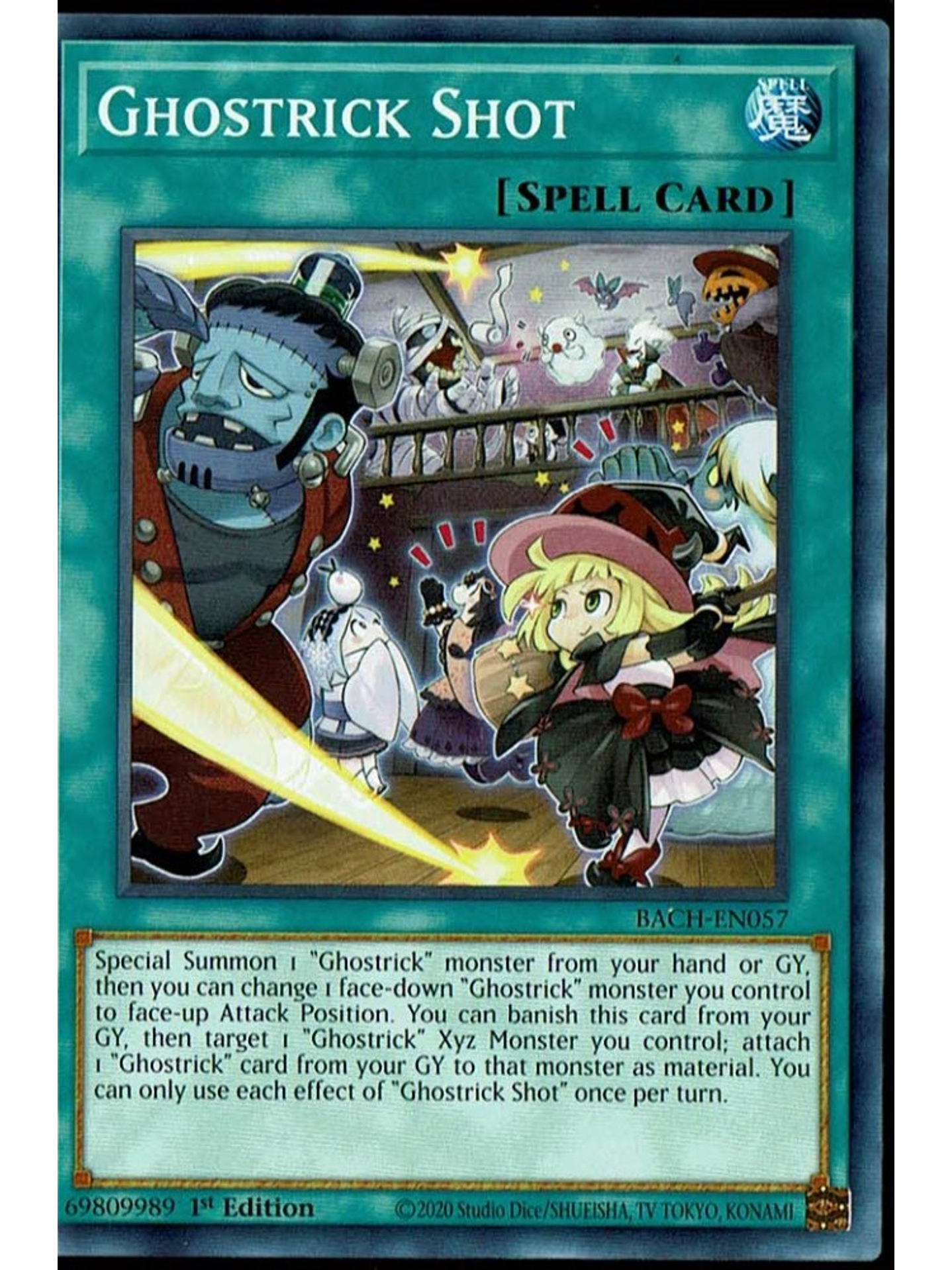 Ghostrick Shot - BACH-EN057 - Common 1st Edition 1