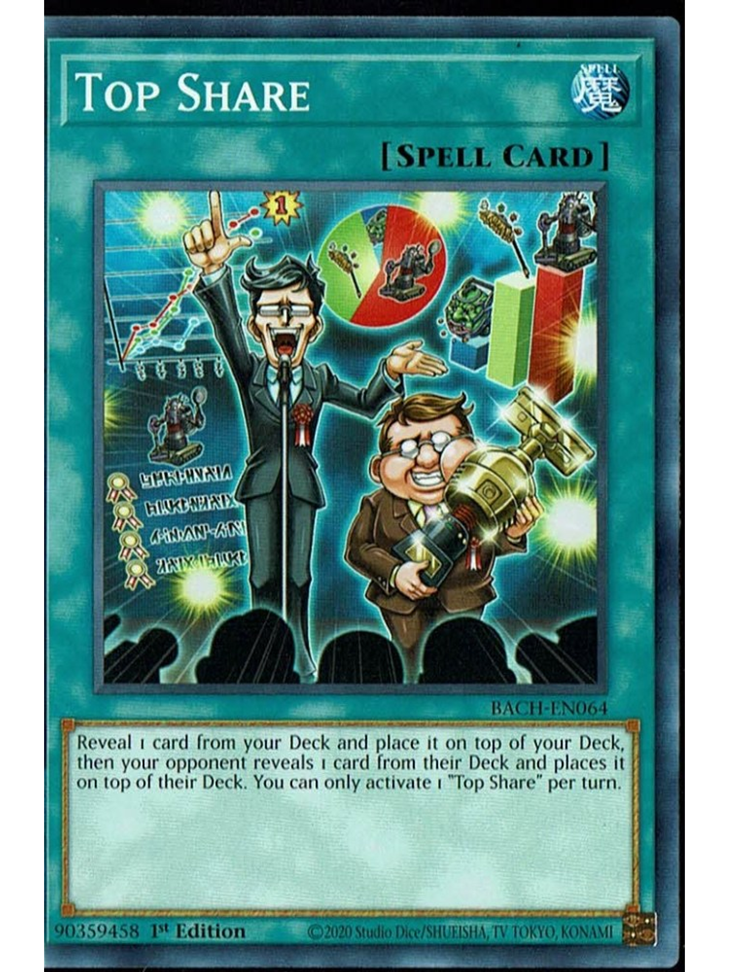 Top Share - BACH-EN064 - Common 1st Edition 1