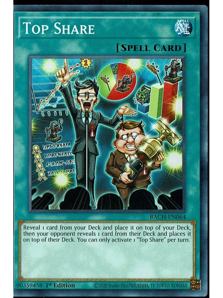 Top Share - BACH-EN064 - Common 1st Edition 1