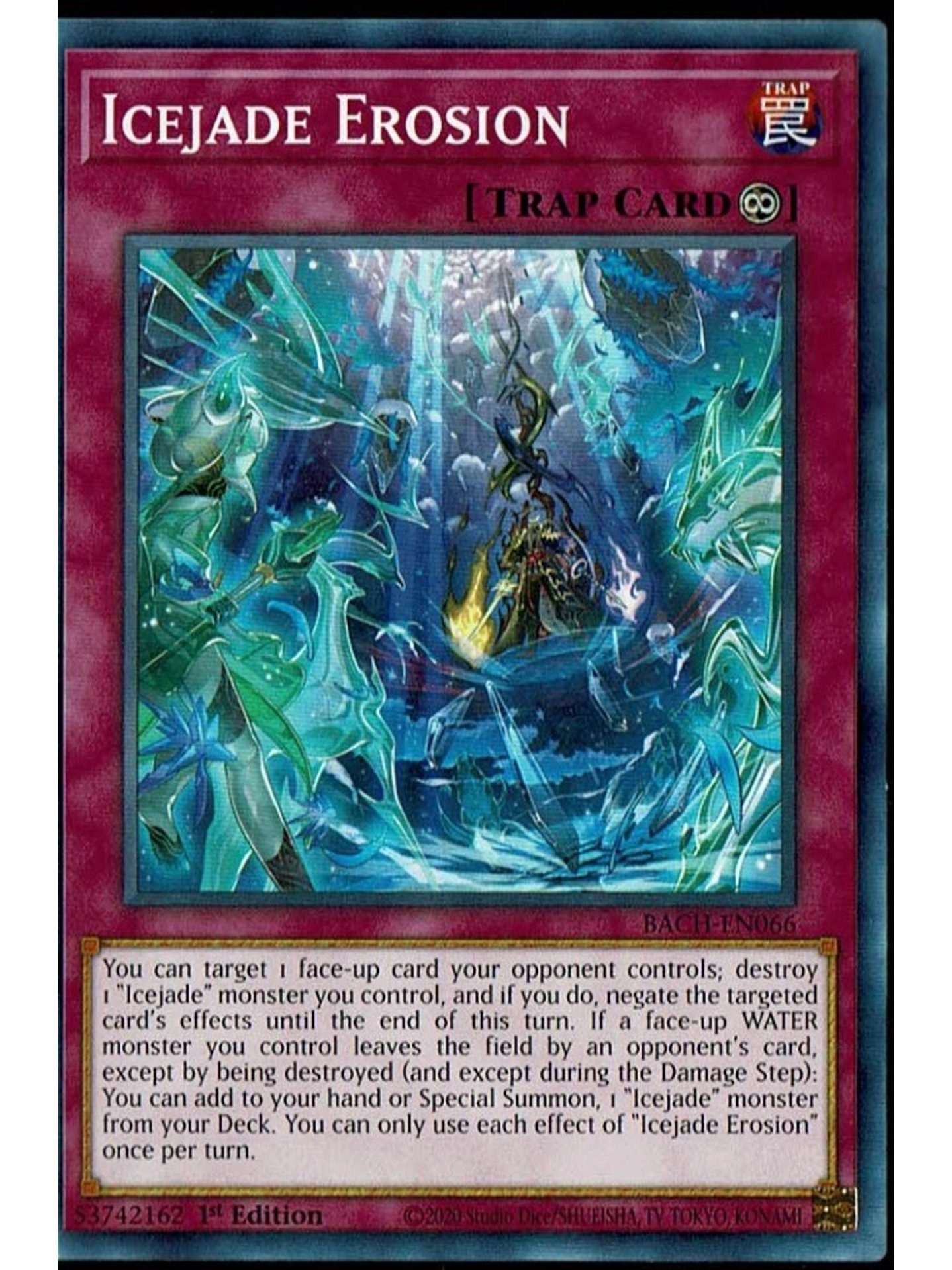 Icejade Erosion - BACH-EN066 - Common 1st Edition 1