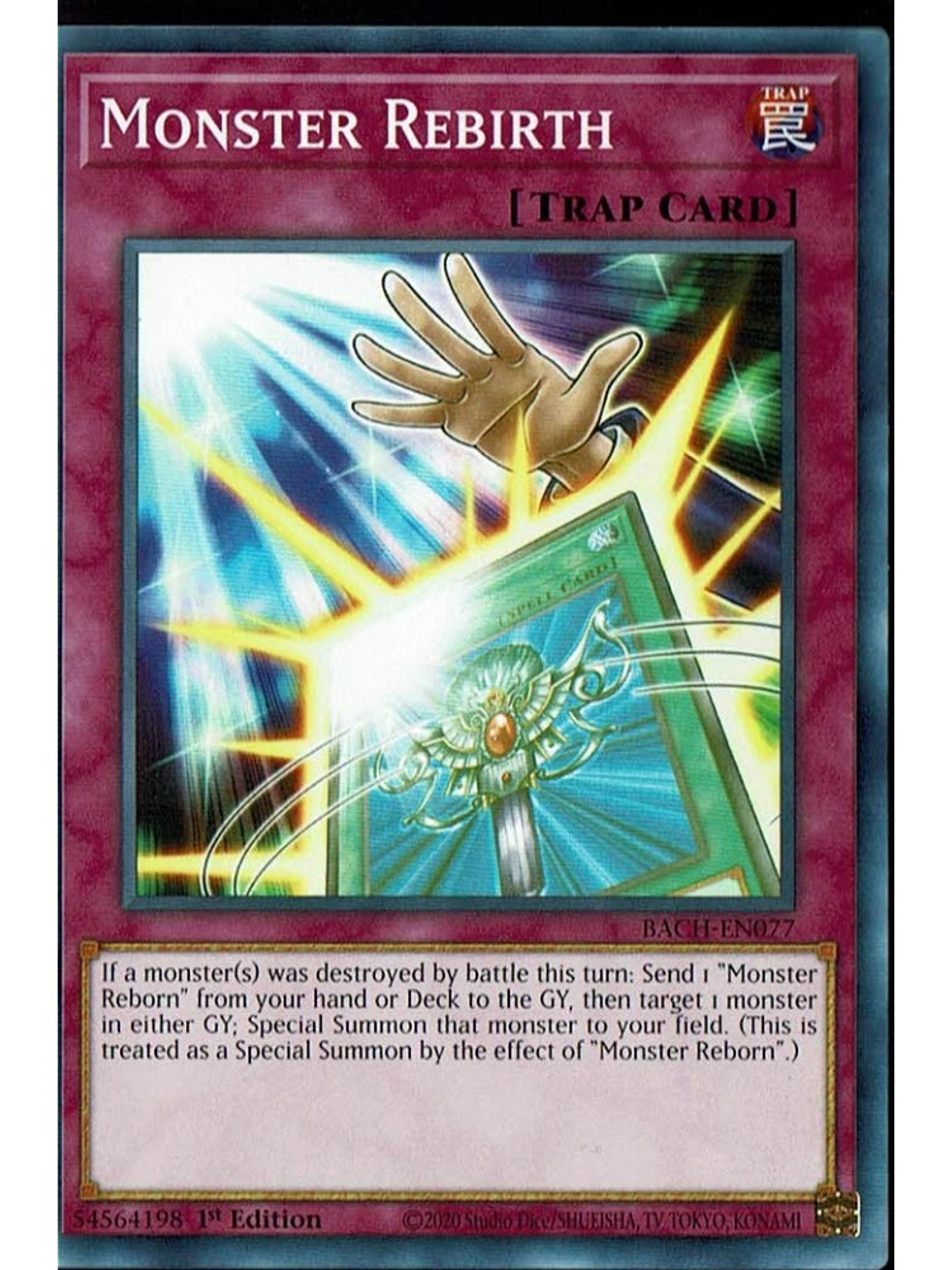 Monster Rebirth - BACH-EN077 - Common 1st Edition 1