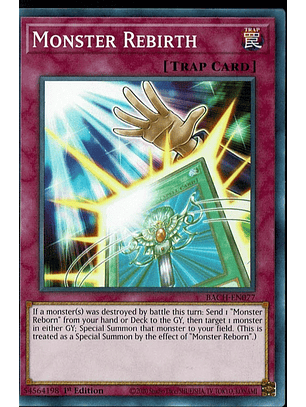 Monster Rebirth - BACH-EN077 - Common 1st Edition