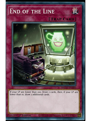 End of the Line - BACH-EN080 - Common 1st Edition