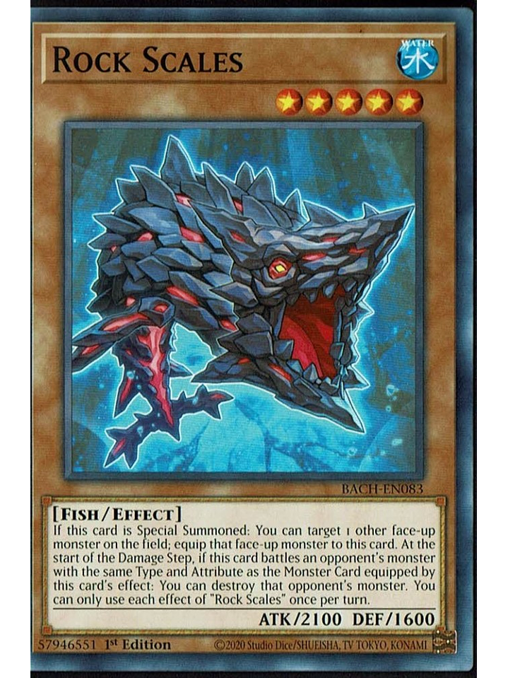 Rock Scales - BACH-EN083 - Common 1st Edition 1