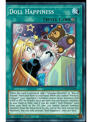 Doll Happiness - BACH-EN098 - Common 1st Edition