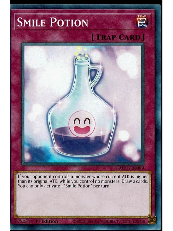 Smile Potion - BACH-EN099 - Common 1st Edition 1