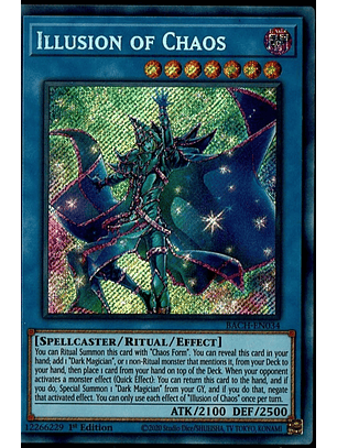 Illusion of Chaos - BACH-EN034 - Starlight Rare 1st Edition