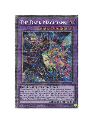 The Dark Magicians - BACH-EN100 - Starlight Rare 1st Edition
