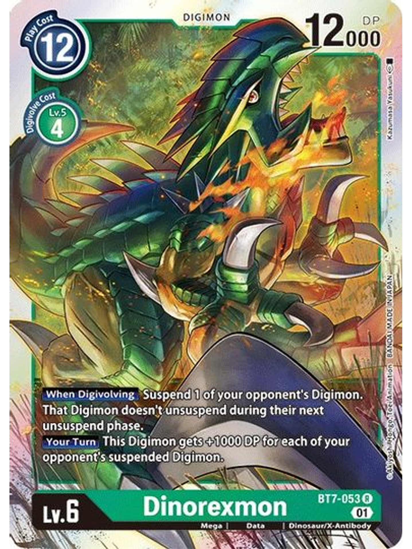 BT7-053 R Dinorexmon  1