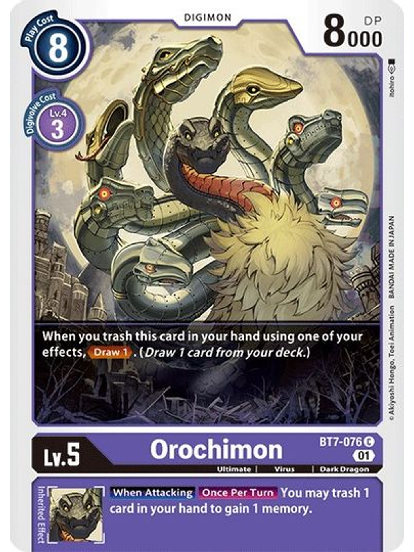 BT7-076 C Orochimon  1