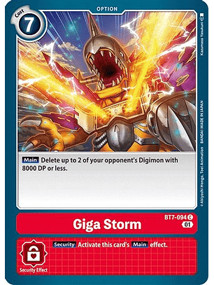 BT7-094 C Giga Storm 