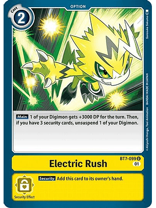BT7-099 U Electric Rush 