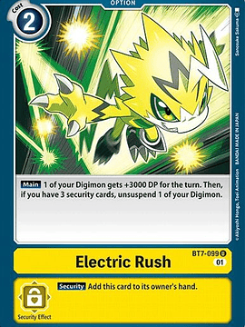 BT7-099 U Electric Rush 