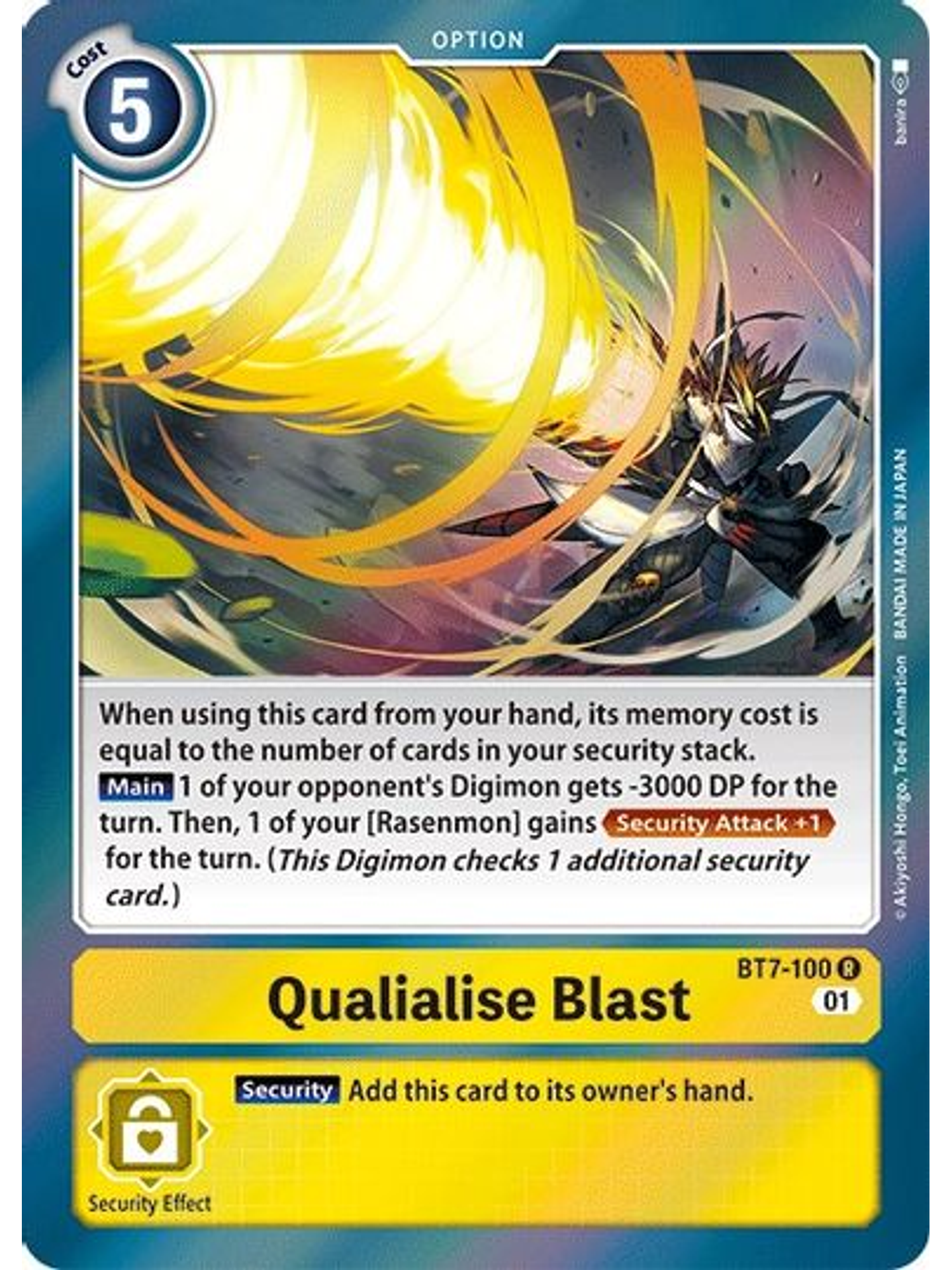 BT7-100 R Qualialise Blast  1