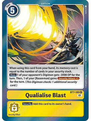 BT7-100 R Qualialise Blast 