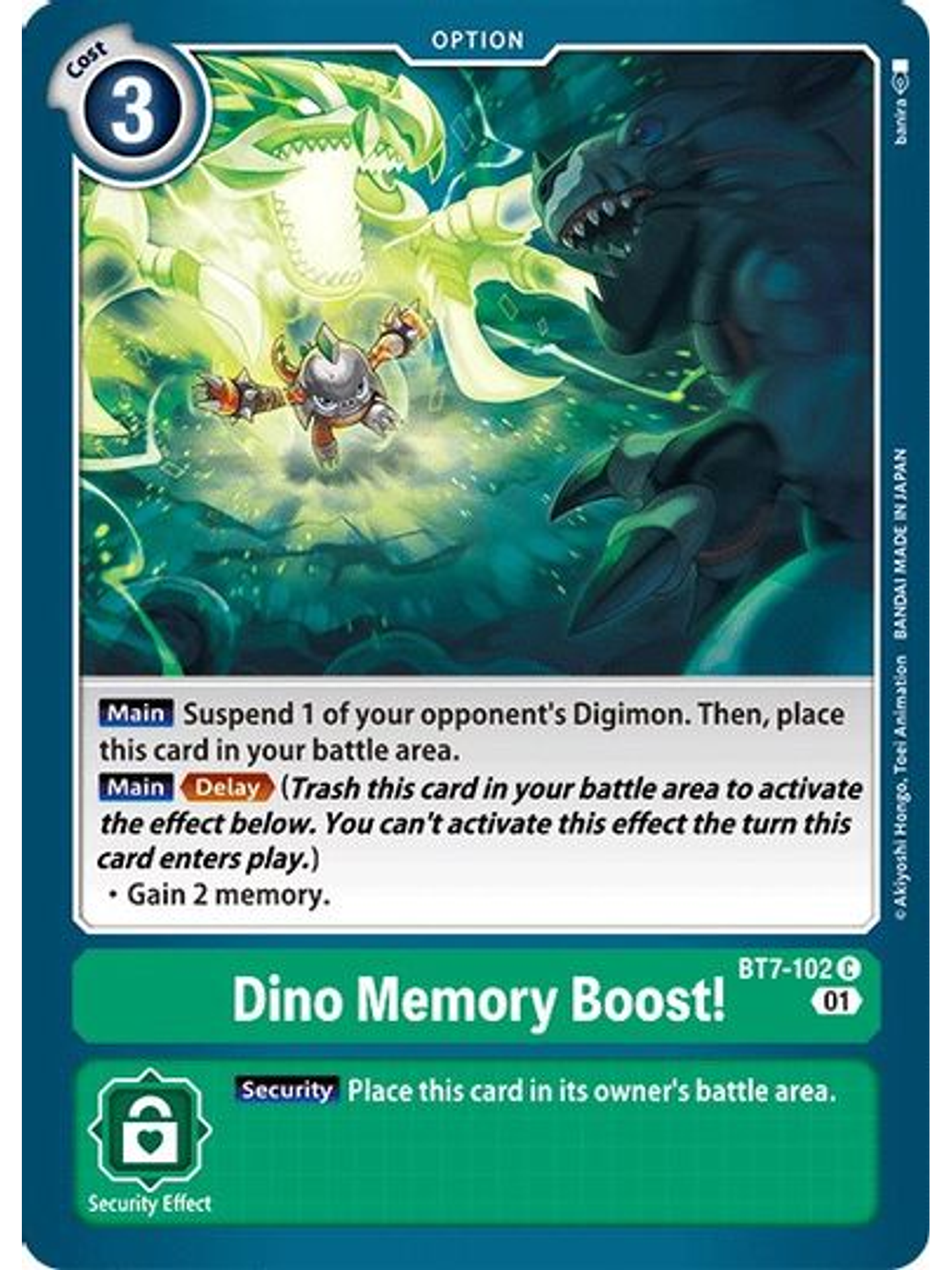 BT7-102 C Dino Memory Boost!  1