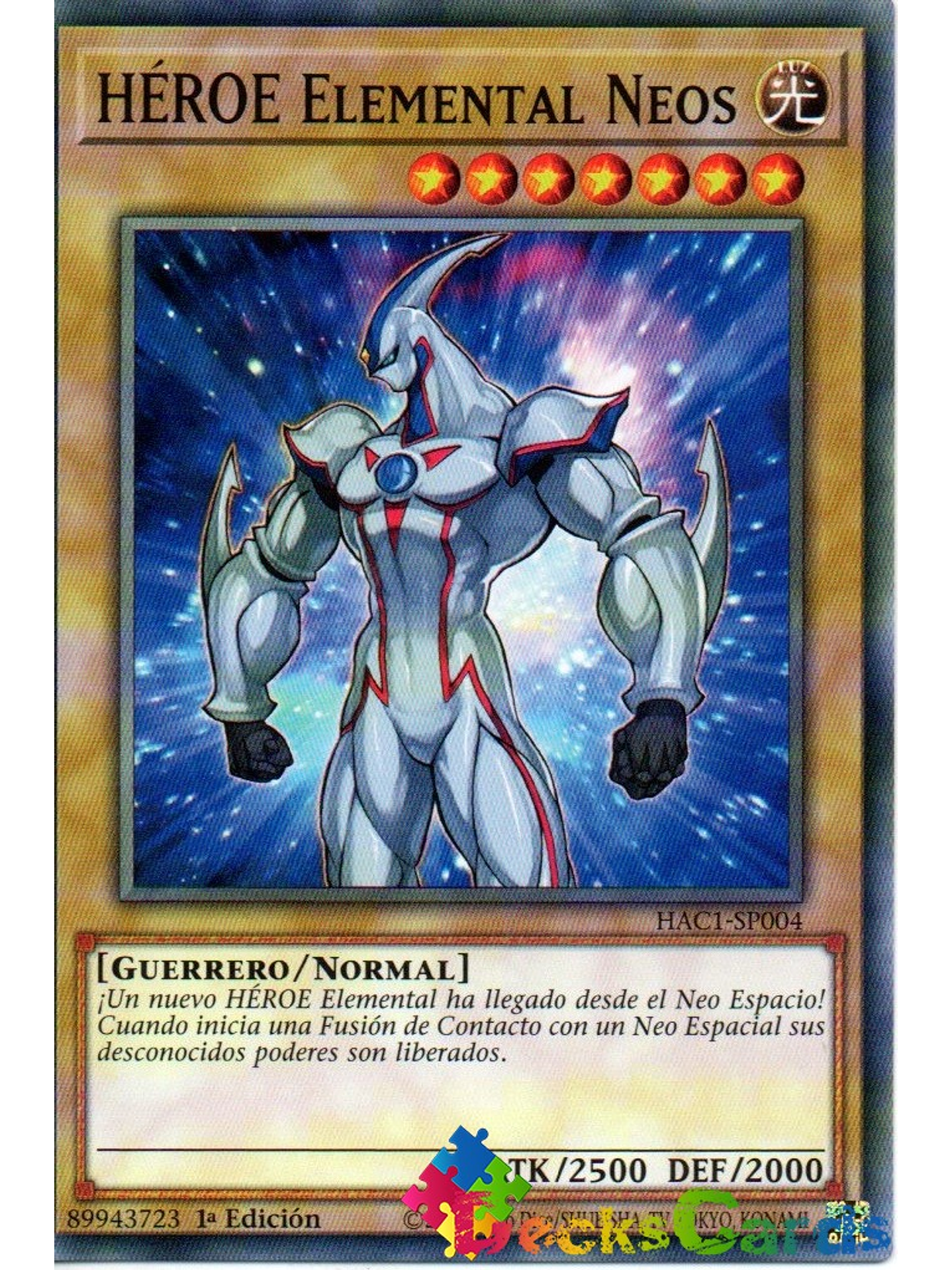 Elemental HERO Neos - HAC1-EN004 - Common 1st Edition 1