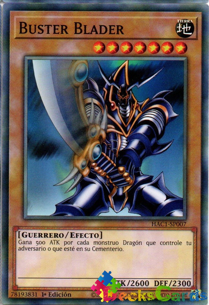 Buster Blader - HAC1-EN007 - Common 1st Edition