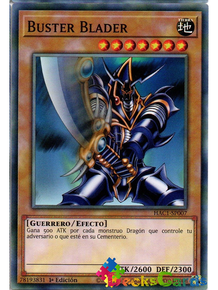 Buster Blader - HAC1-EN007 - Common 1st Edition 1