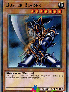 Buster Blader - HAC1-EN007 - Common 1st Edition