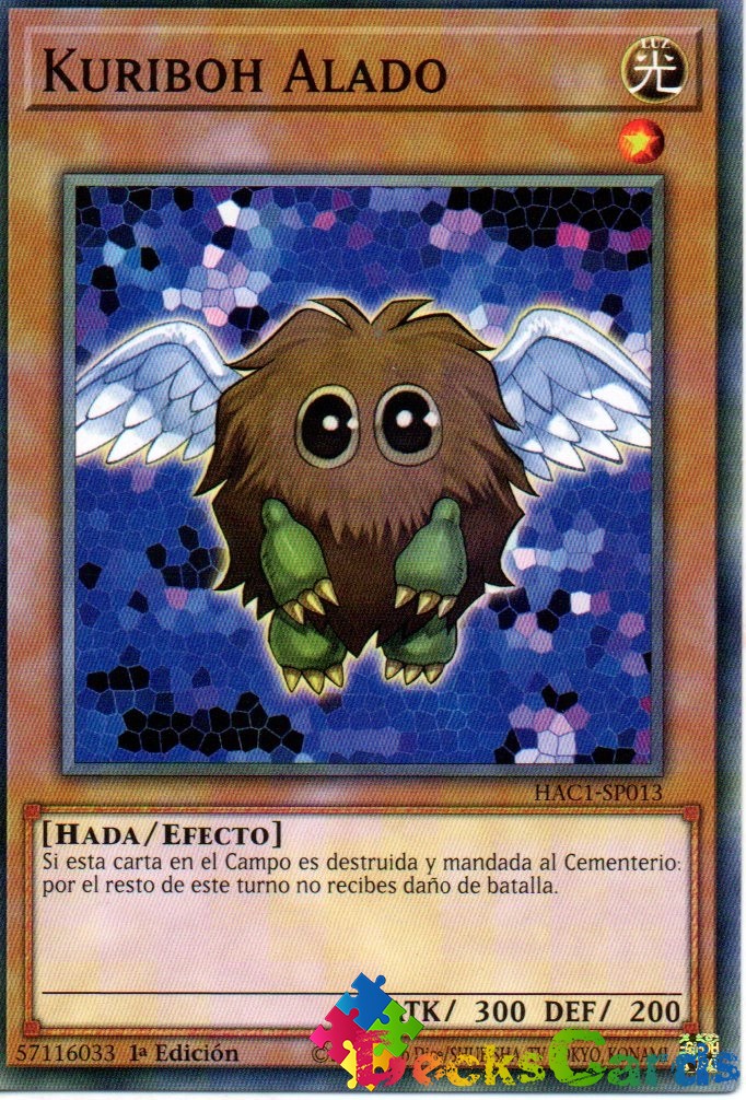 Winged Kuriboh - HAC1-EN013 - Common 1st Edition