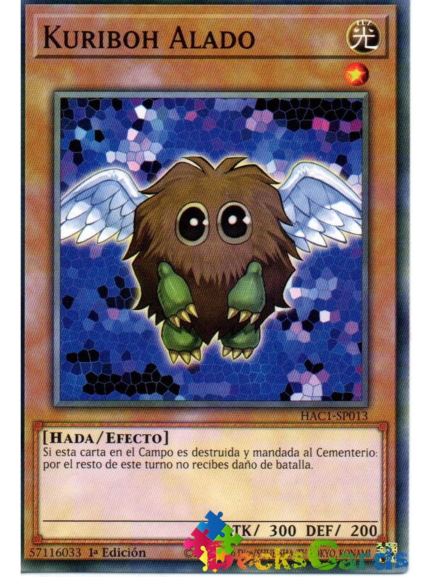Winged Kuriboh - HAC1-EN013 - Common 1st Edition 1