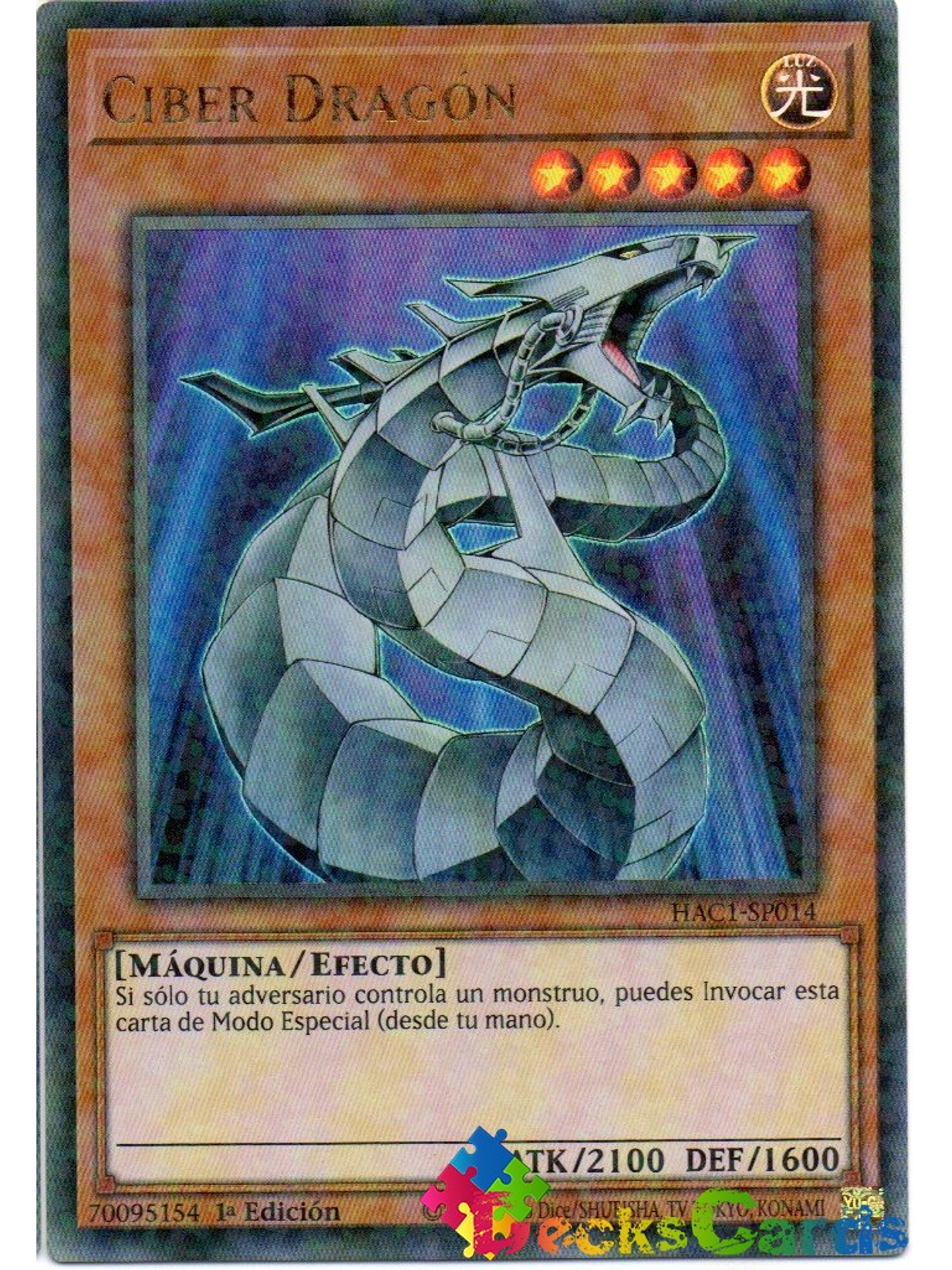 Cyber Dragon - HAC1-EN014 - Duel Terminal Ultra Parallel Rare 1st Edition 1