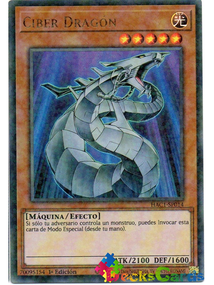 Cyber Dragon - HAC1-EN014 - Duel Terminal Ultra Parallel Rare 1st Edition 1