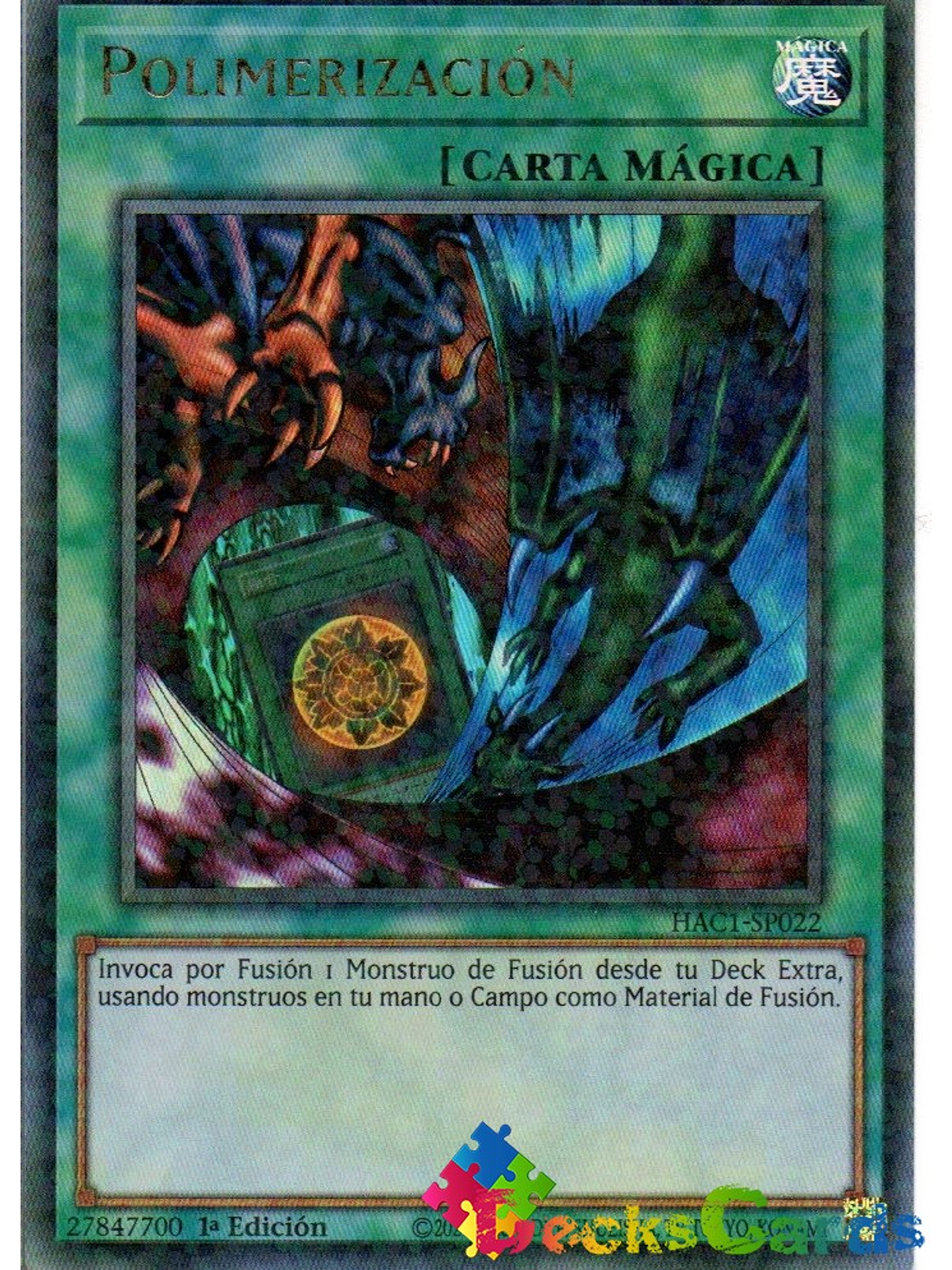 Polymerization - HAC1-EN022 - Duel Terminal Ultra Parallel Rare 1st Edition 1