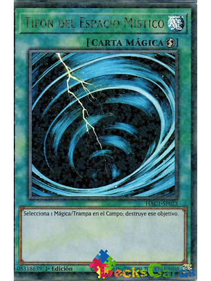 Mystical Space Typhoon - HAC1-EN023 - Duel Terminal Ultra Parallel Rare 1st Edition