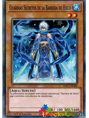 Secret Guards of the Ice Barrier - HAC1-EN048 - Common 1st Edition