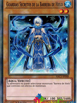 Secret Guards of the Ice Barrier - HAC1-EN048 - Common 1st Edition