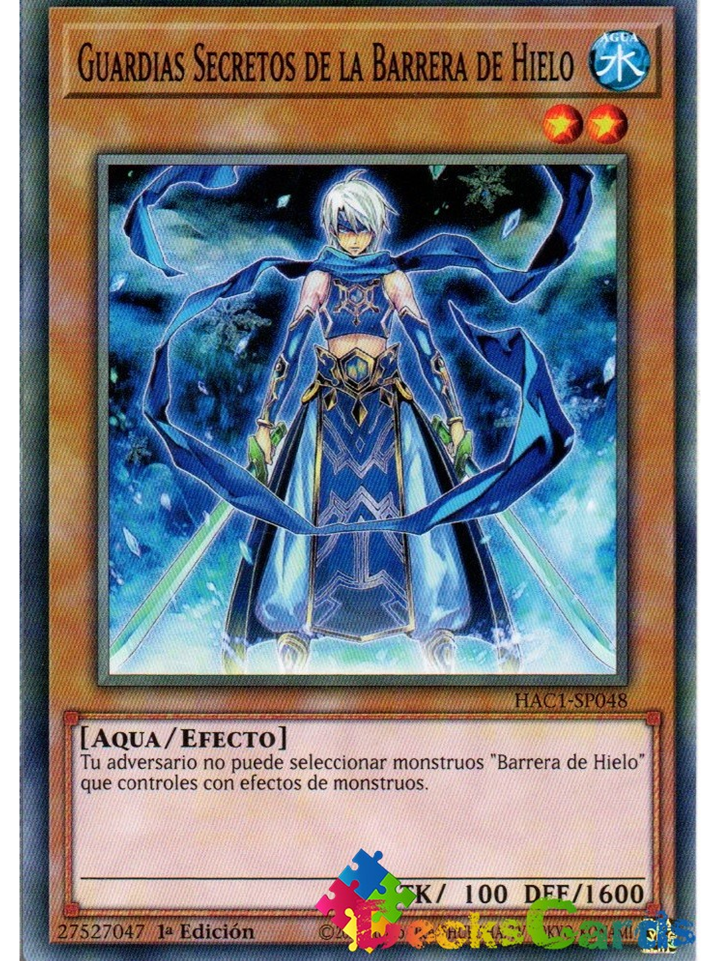 Secret Guards of the Ice Barrier - HAC1-EN048 - Duel Terminal Common Parallel 1st Edition 1