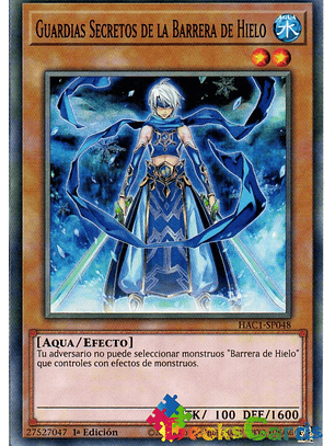 Secret Guards of the Ice Barrier - HAC1-EN048 - Duel Terminal Common Parallel 1st Edition