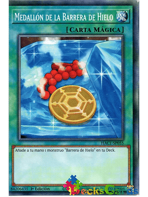 Medallion of the Ice Barrier - HAC1-EN055 - Common 1st Edition