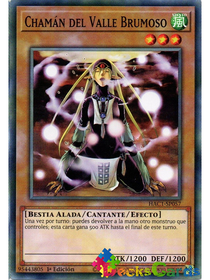 Mist Valley Shaman - HAC1-EN057 - Common 1st Edition 1