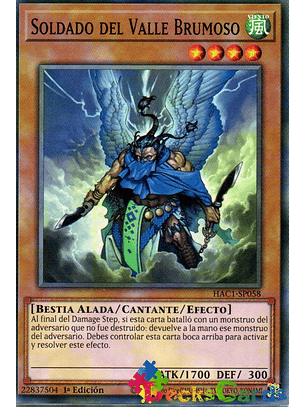 Mist Valley Soldier - HAC1-EN058 - Common 1st Edition