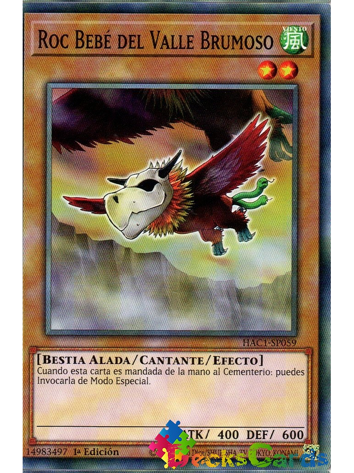 Mist Valley Baby Roc - HAC1-EN059 - Duel Terminal Common Parallel 1st Edition 1