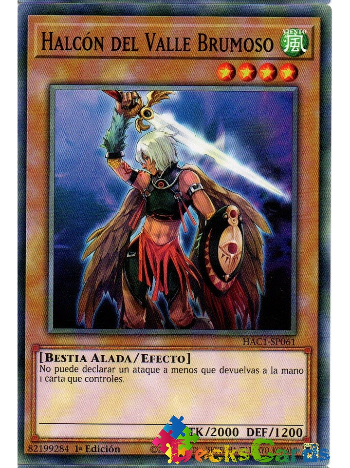 Mist Valley Falcon - HAC1-EN061 - Duel Terminal Common Parallel 1st Edition 1