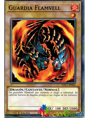 Flamvell Guard - HAC1-EN064 - Duel Terminal Common Parallel 1st Edition