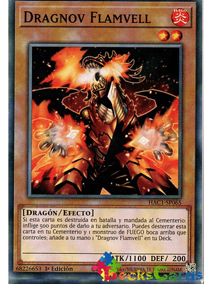 Flamvell Dragnov - HAC1-EN065 - Common 1st Edition