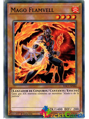 Flamvell Magician - HAC1-EN066 - Common 1st Edition