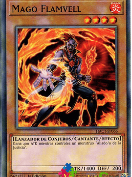 Flamvell Magician - HAC1-EN066 - Common 1st Edition