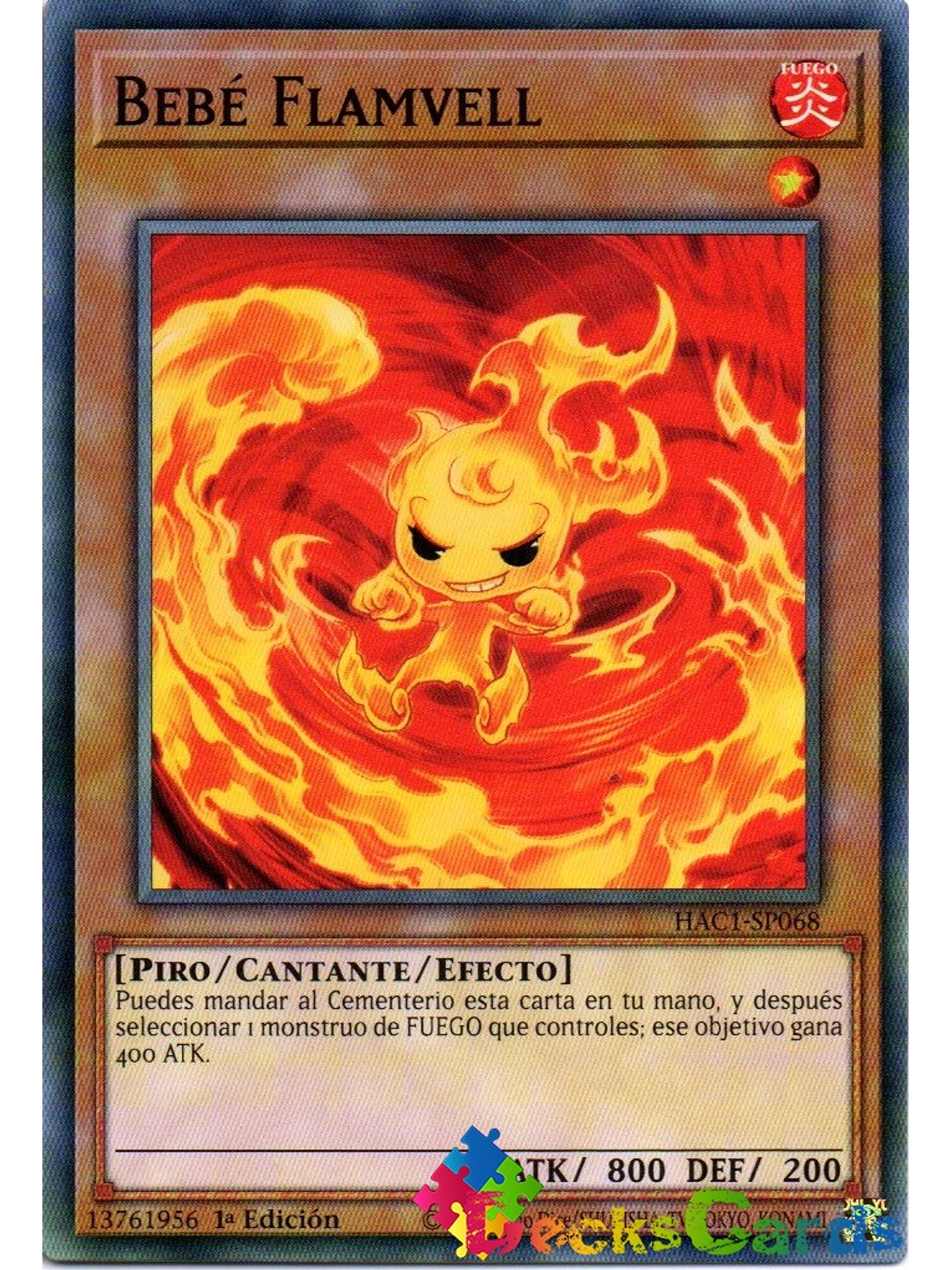 Flamvell Baby - HAC1-EN068 - Common 1st Edition 1