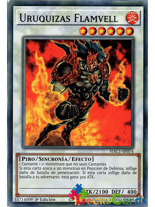 Flamvell Uruquizas - HAC1-EN074 - Common 1st Edition