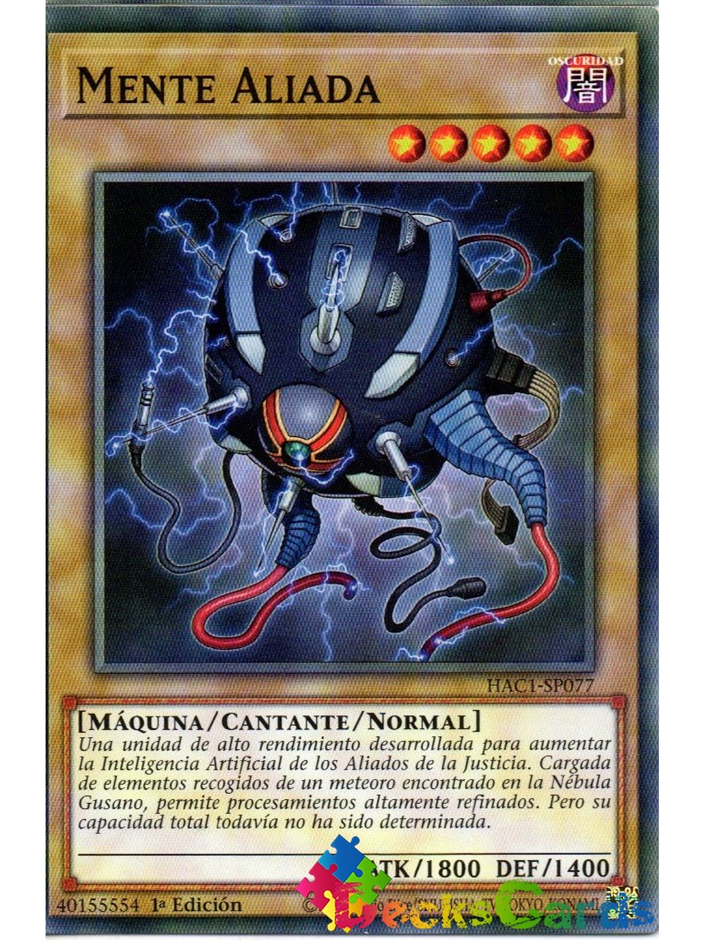 Ally Mind - HAC1-EN077 - Duel Terminal Common Parallel 1st Edition 1