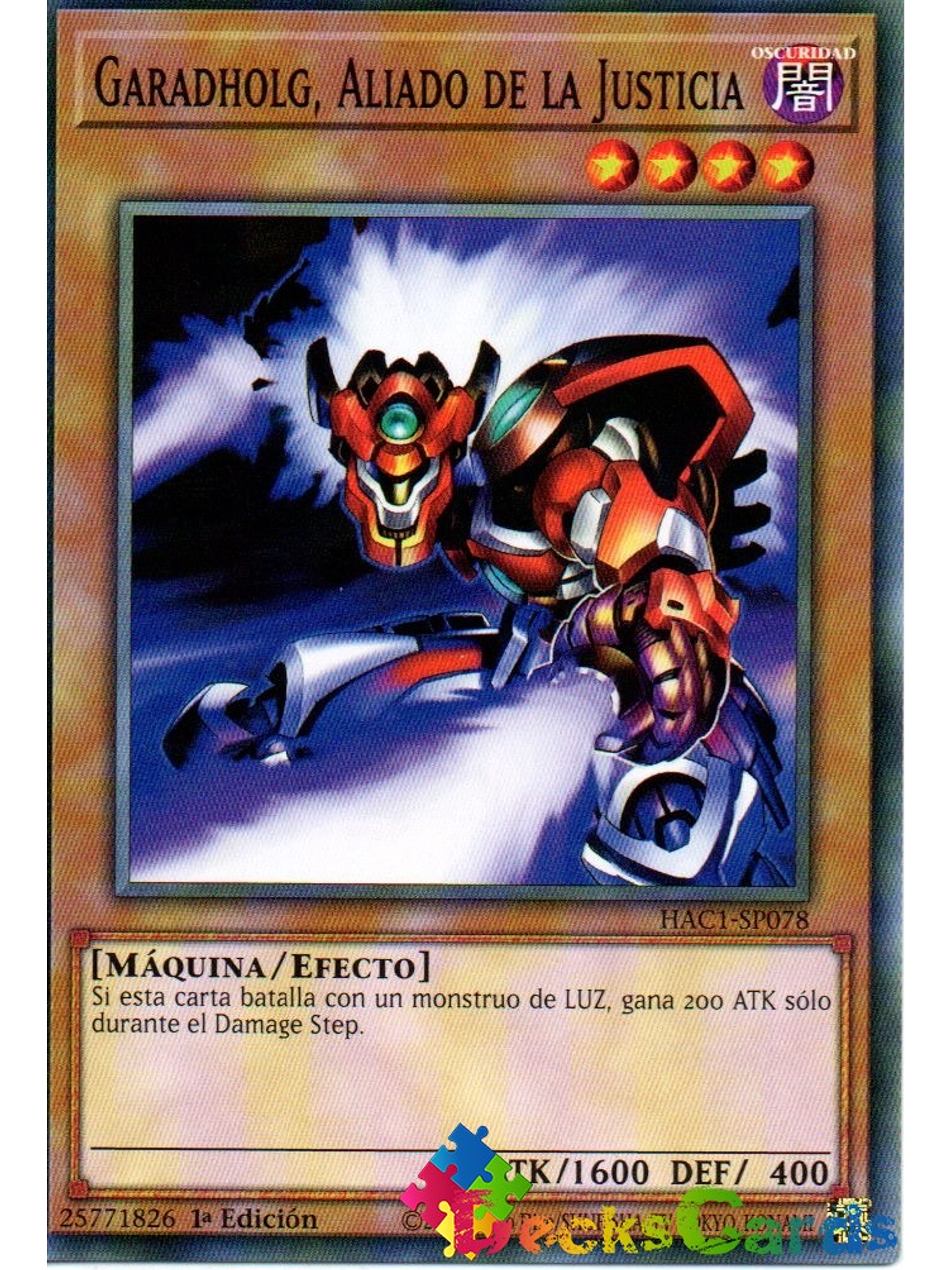 Ally of Justice Garadholg - HAC1-EN078 - Common 1st Edition 1