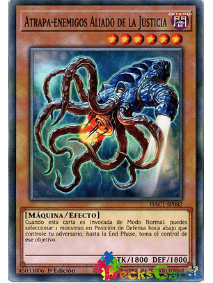 Ally of Justice Enemy Catcher - HAC1-EN082 - Common 1st Edition